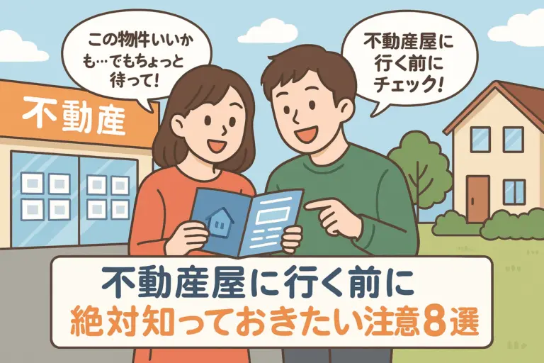 投稿についてもっと詳しく 【保存版】不動産屋で物件を探すときの注意点8選！トラブルを防ぐコツも紹介