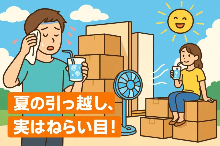 投稿についてもっと詳しく 【2025年版】夏の引っ越しは実はおすすめ？メリットと注意点を徹底解説！