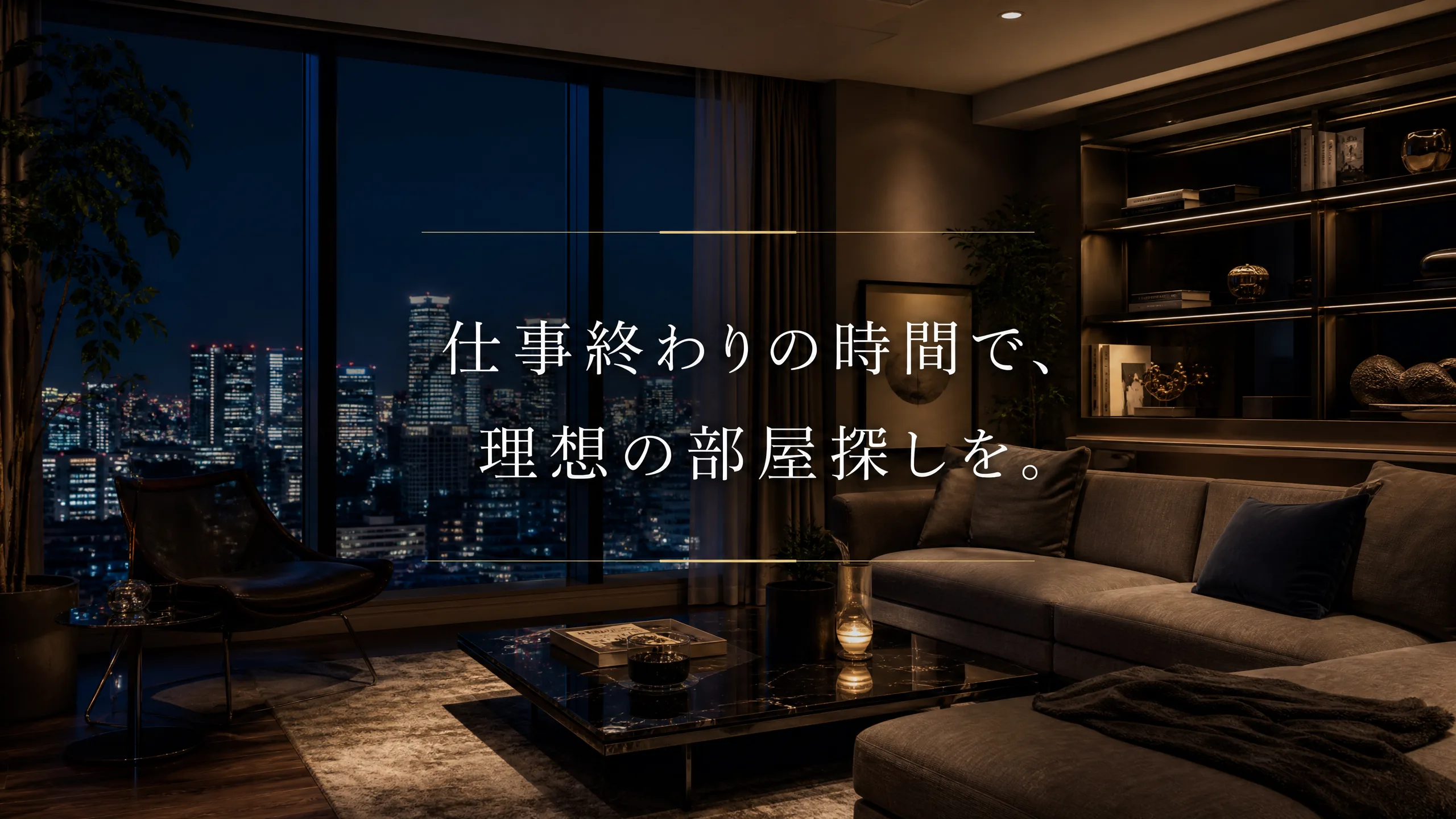 【タイパ重視の部屋探し】仕事終わりでも間に合う！夜間対応OKの不動産会社で理想の物件を見つける方法