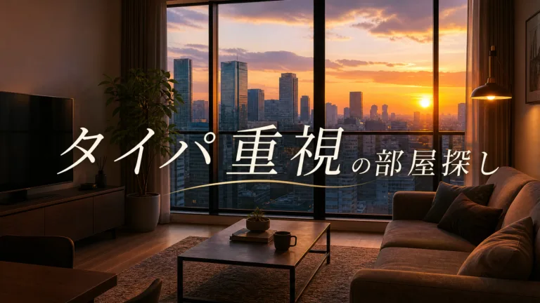 投稿についてもっと詳しく タイパ重視の部屋探し！忙しい社会人向け賃貸・内見・審査の効率化ガイド【夜間対応・LINE相談】